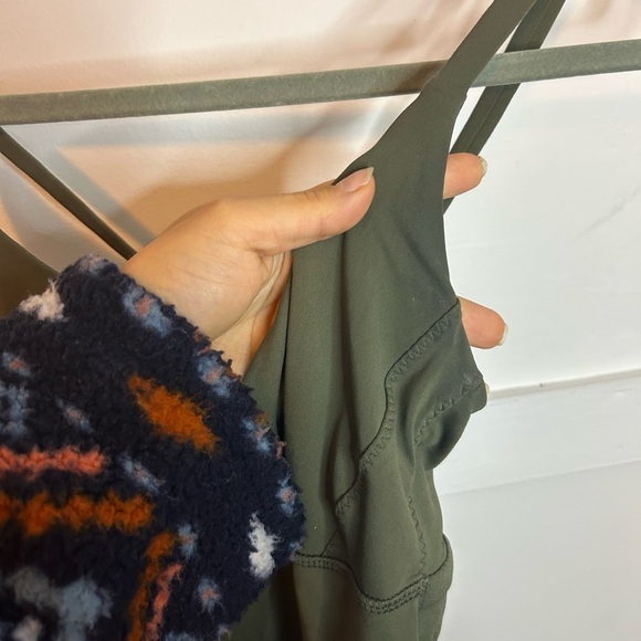 Lululemon Olive Green Strappy Active Tank - Picture 3 of 4